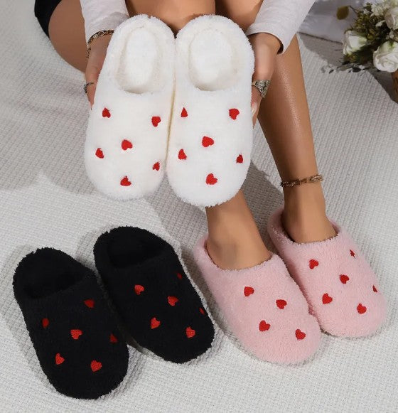 Pantuflas de Corazones