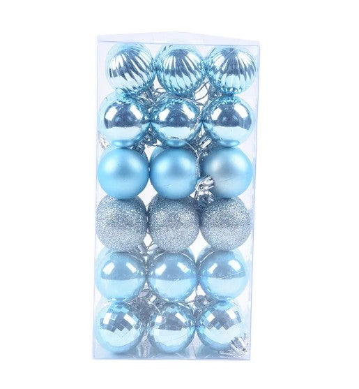 Pack de 36 Bolas Navideñas Decorativas