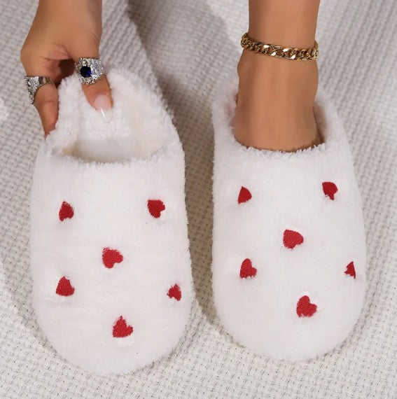 Pantuflas de Corazones
