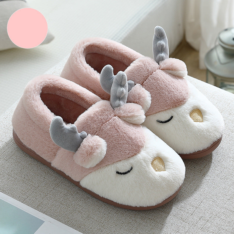 Pantuflas de Reno Blanco