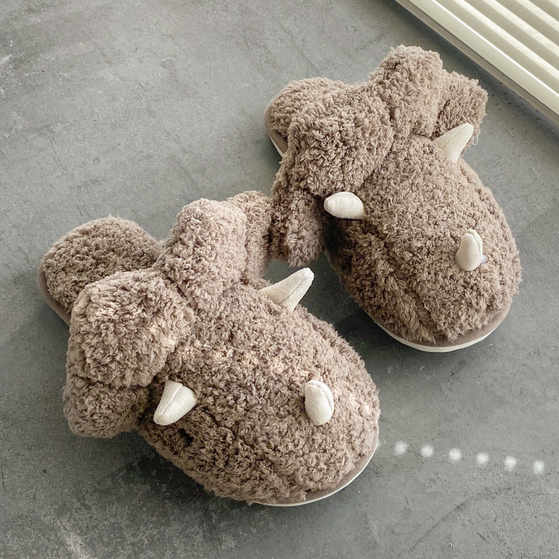 Pantuflas de Triceratops