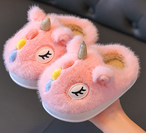 Pantuflas de Unicornio Niño
