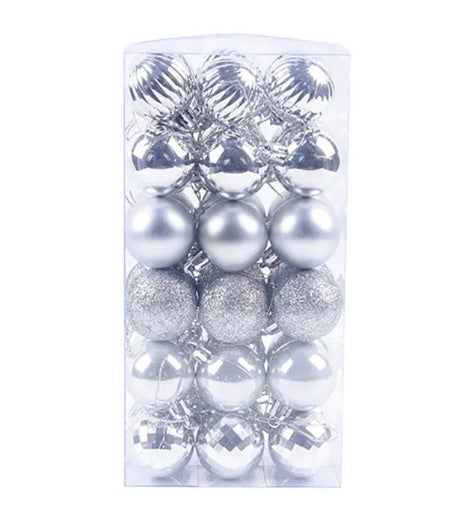 Pack de 36 Bolas Navideñas Decorativas