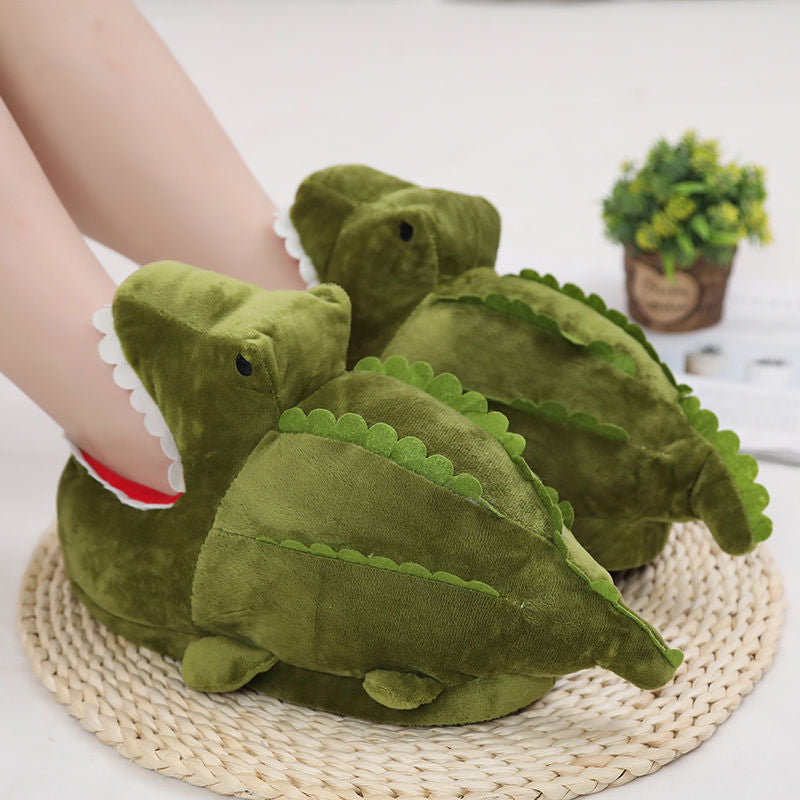 Pantuflas Boca de Cocodrilo