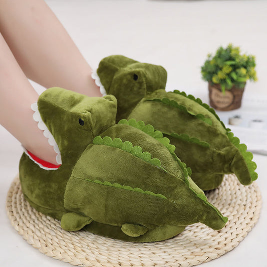 Pantuflas Boca de Cocodrilo