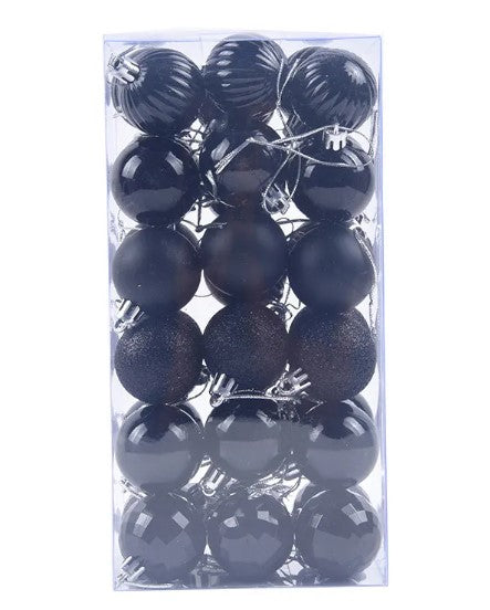 Pack de 36 Bolas Navideñas Decorativas