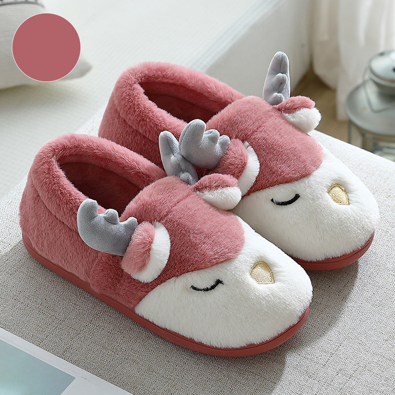 Pantuflas de Reno Blanco