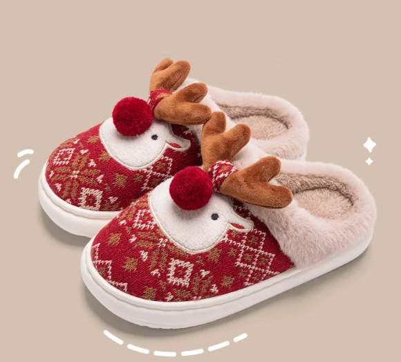 Pantuflas Navideñas