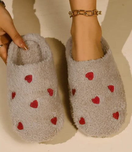 Pantuflas de Corazones