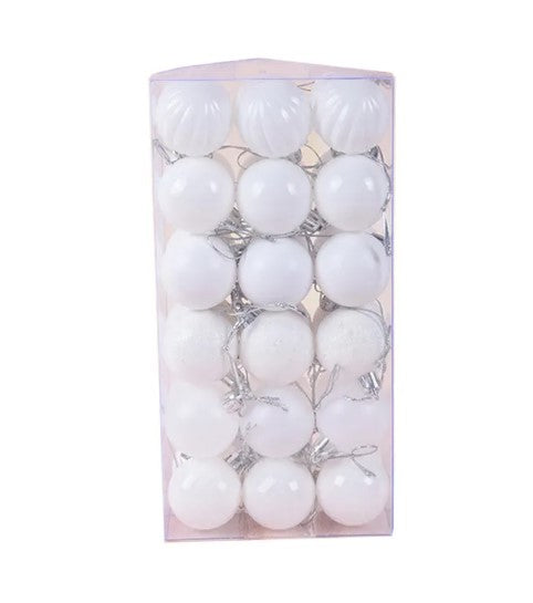Pack de 36 Bolas Navideñas Decorativas