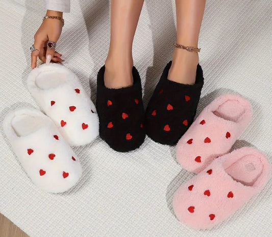 Pantuflas de Corazones