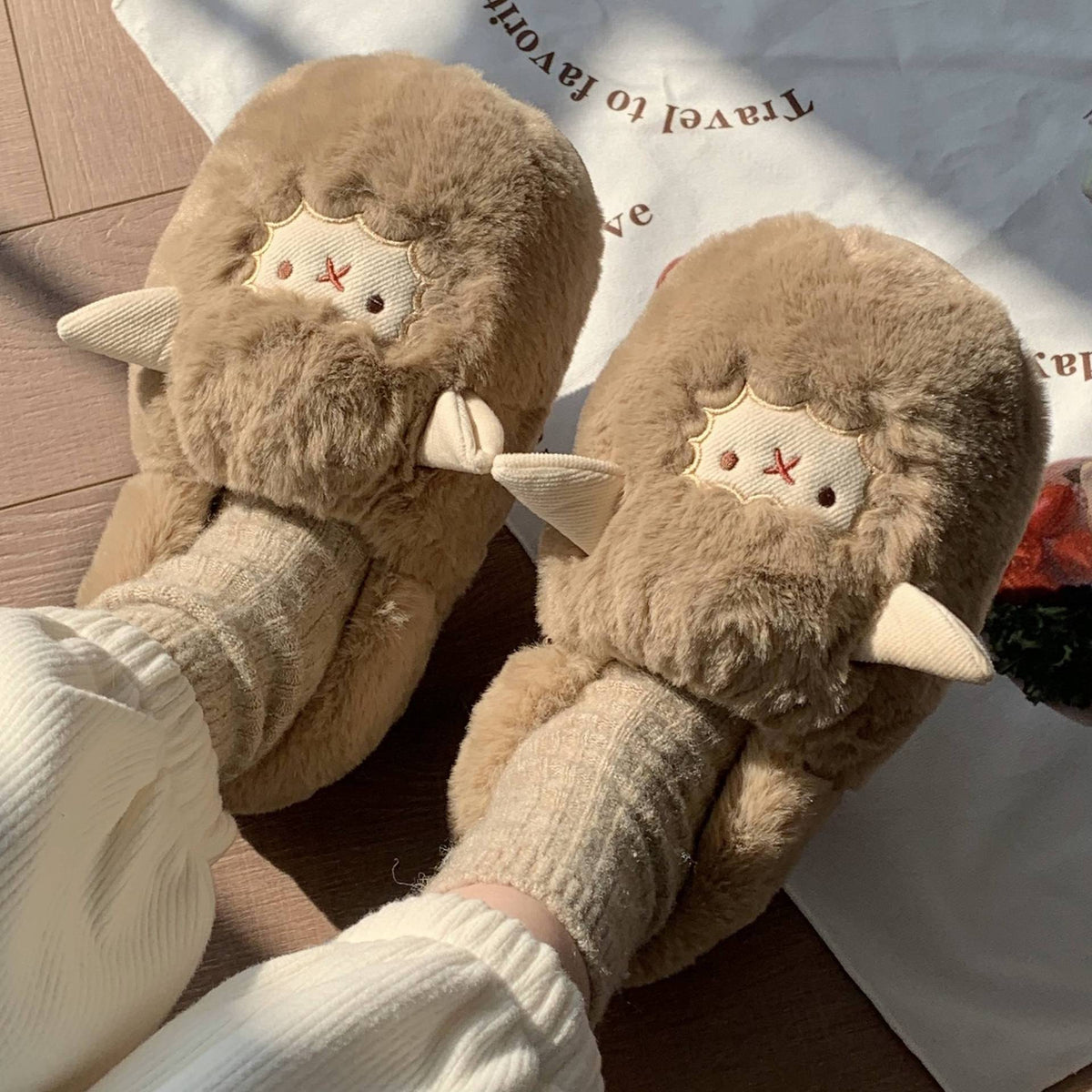 Pantuflas de Oveja