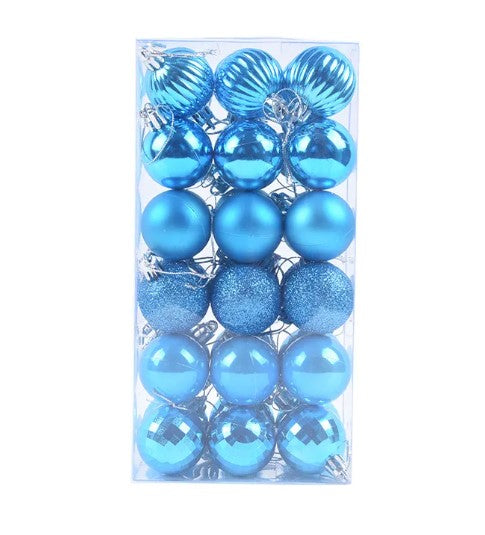 Pack de 36 Bolas Navideñas Decorativas
