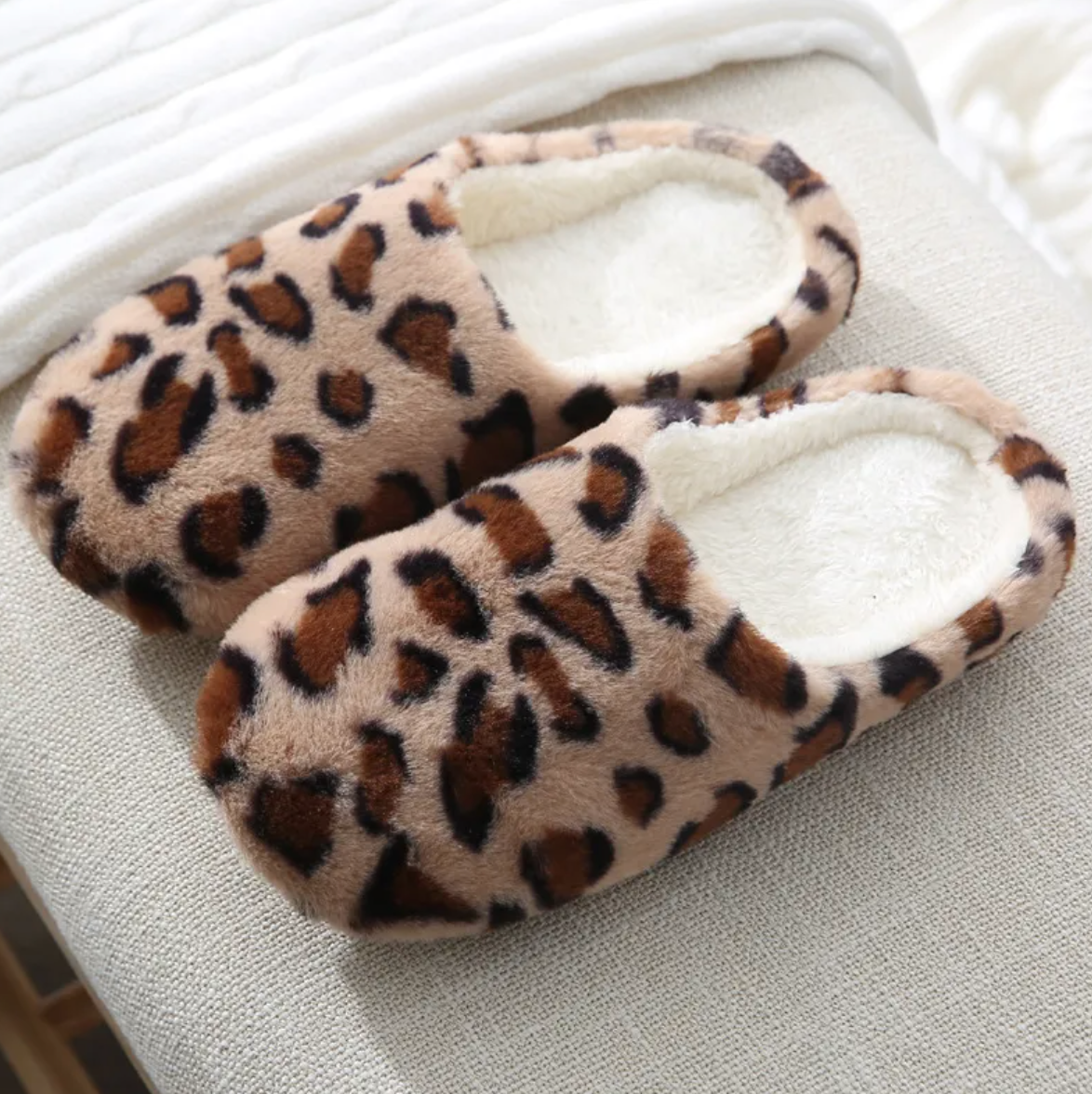 Pantuflas de Leopardo