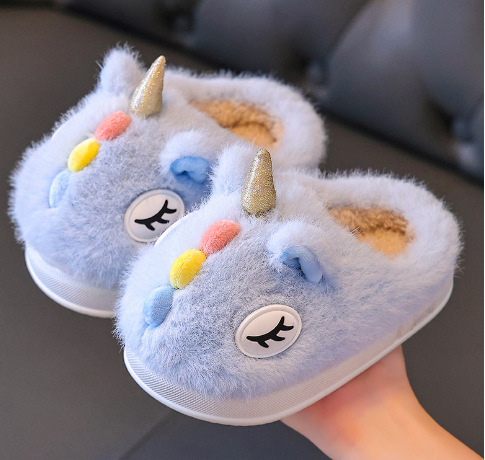 Pantuflas de Unicornio Niño